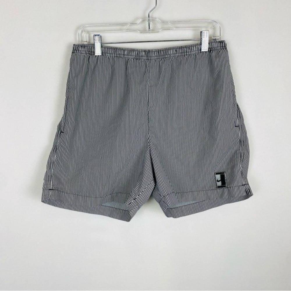 Nike Vintage 90's Striped Black and White‎ Shorts Size Small
